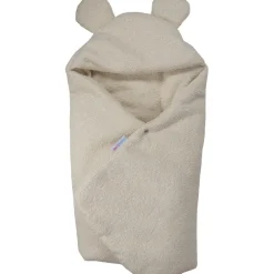 MamaLoes Teddy Boucle Naturel Multifunctioneel Wikkeldeken