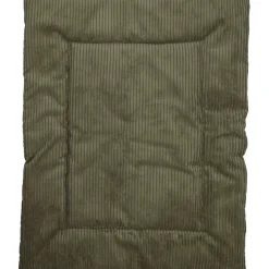 MamaLoes Velours Rib Groen 80 x 100 cm Omkeerbaar Boxkleed