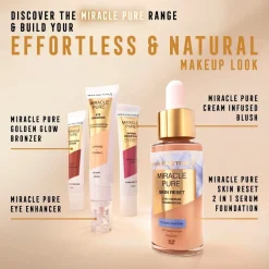 Max Factor Miracle Pure 001 Light-to-Medium Golden Glow Bronzer