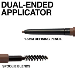 Maybelline New York Brow Ultra Slim 02 Soft Brown Wenkbrauwpotlood