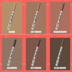 Maybelline New York Build-A-Brow 262 Black Brown Wenkbrauwpotlood en -Gel