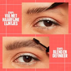 Maybelline New York Build-A-Brow 255 Soft Brown Wenkbrauwpotlood en -Gel