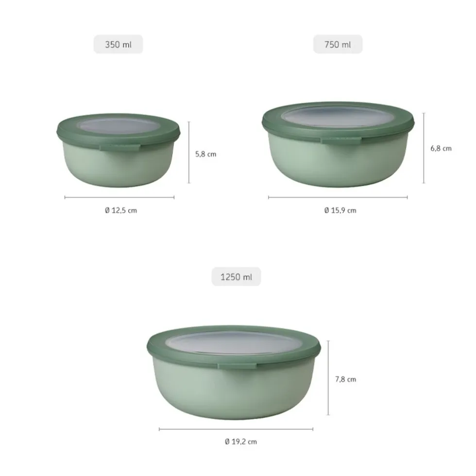 Mepal Cirqula Vershouddoos rond set