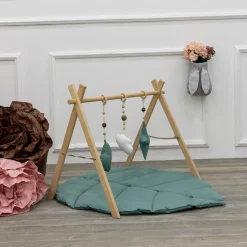 Mordesign Emerald Green Baby Gym met Speelkleed