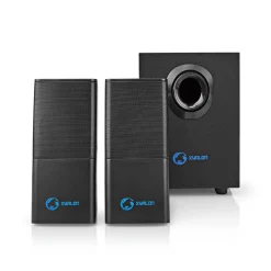 Nedis GSPR10021BK speakers met subwoofer