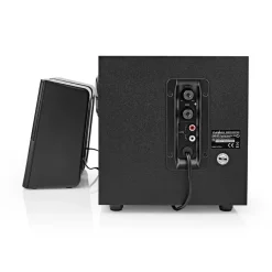 Nedis GSPR10021BK speakers met subwoofer