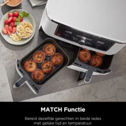 Ninja Dubbele Airfryer XXL AF400EUWH