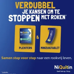 NiQuitin Clear Pleister Stap 2 - 14 mg - Nicotinepleister