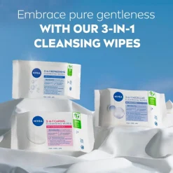 NIVEA 3-In-1 Reinigingsdoekjes