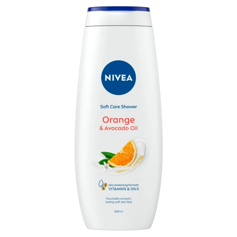 NIVEA Soft Care Shower Orange & Avocado Oil Douchegel