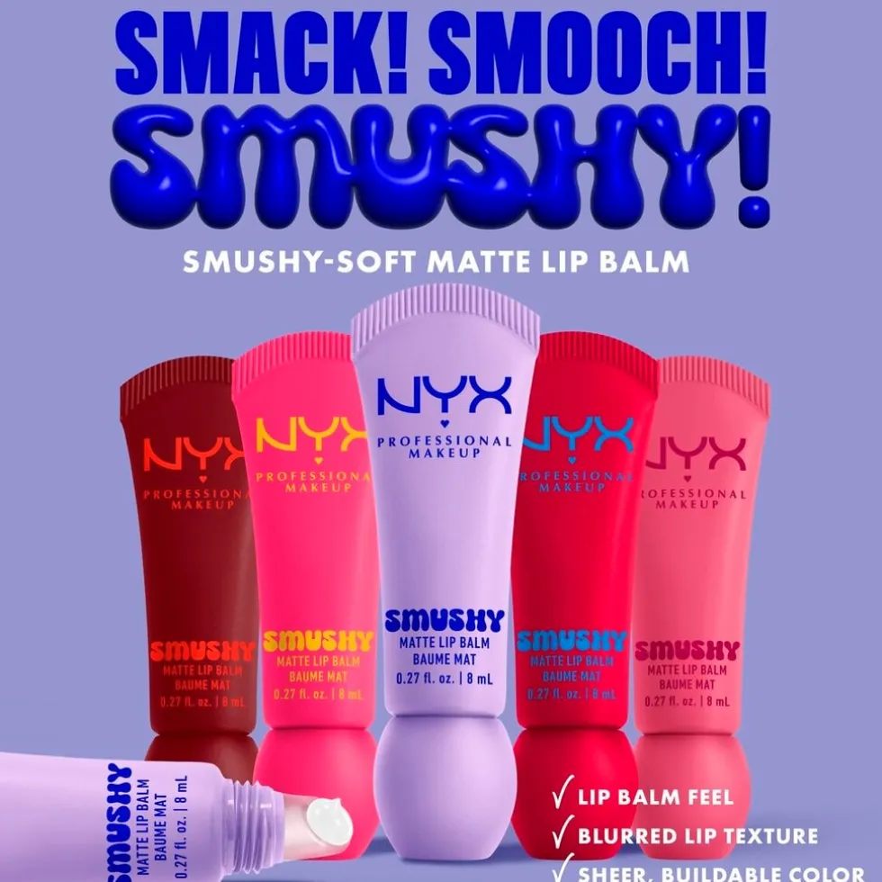NYX Professional Makeup Smushy 05 Snuggle SZN Matte Lip Balm