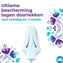 o.b. ExtraProtect Super + Comfort Tampons