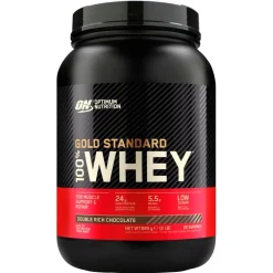 Optimum Nutrition Gold Standard Double Rich Chocolate 100% Whey Protein Powder