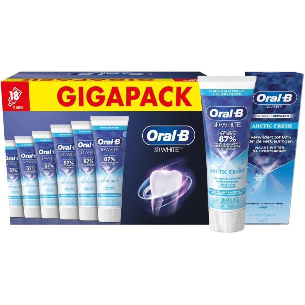 Oral-B 3D White Arctic Fresh Tandpasta