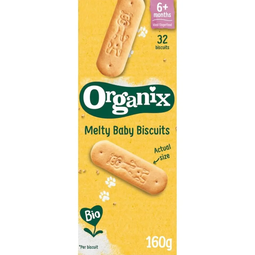 Organix Bio 6M+ Melty Baby Biscuits