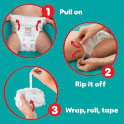 Pampers Baby-Dry Pants Maat 8 Luierbroekjes