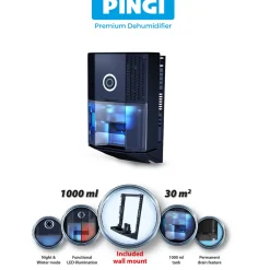 Pingi Vida 2 Elektrische luchtontvochtiger