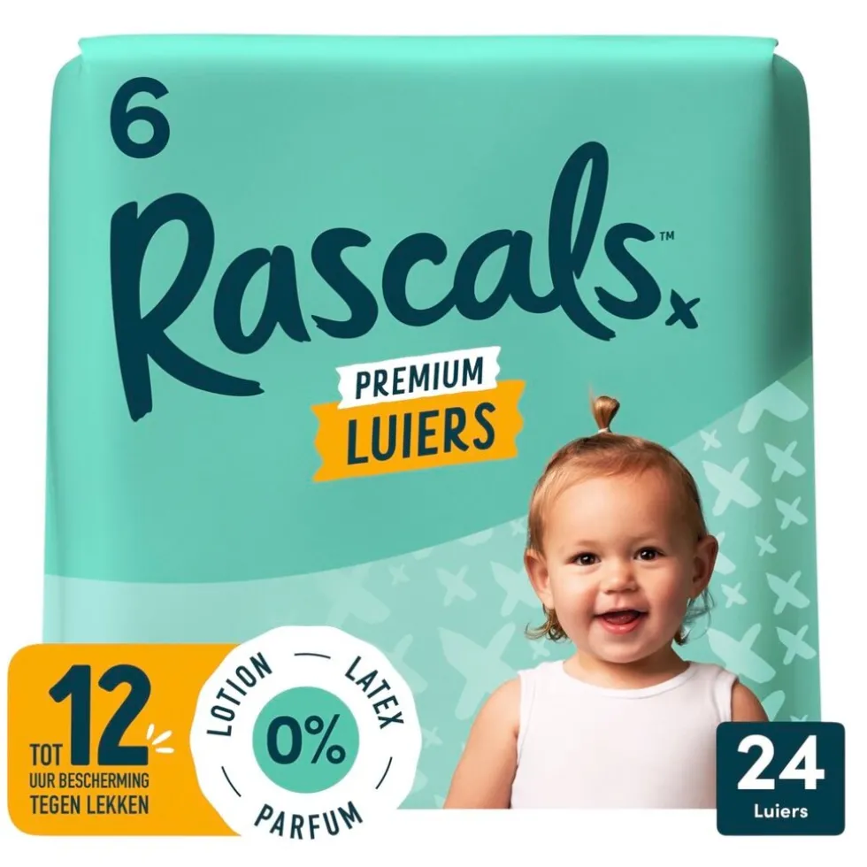 Rascal + Friends Maat 6 Premium Luiers
