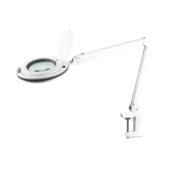 Rebel LED tafellamp met vergrootglas en verstelbare arm voor tafelmontage