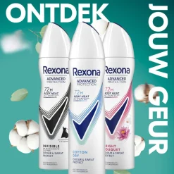 Rexona Women Advanced Protection Cotton Dry Antitranspirant Spray