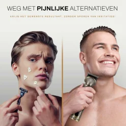 Sansbeauté 6-in-1 Baardtrimmer Met Opbergstandaard - Bodygroomer - Haartrimmer
