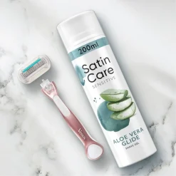 Satin Care Scheergel voor de Gevoelige Huid