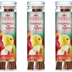 Scentsicles Apples & Autumn geurende kerstboomversiering met haken