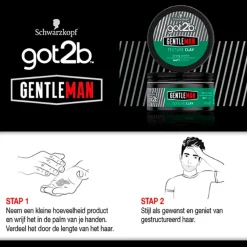 Schwarzkopf Got2b Gentleman Texture Clay