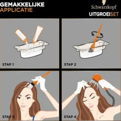 Schwarzkopf Vital R2 Goudbruin Haarverf Uitgroeiset