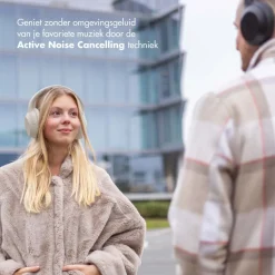 Selencia Urban Play Draadloze Bluetooth Koptelefoon met Active Noise Cancelling
