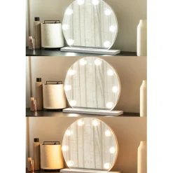 SensaHome Hollywood Spiegel met Verlichting 3 Lichtstanden Verstelbaar