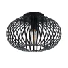 SensaHome Plafondlamp Industrieel Plafonnière van Metaal Retro Wire Kooi Design