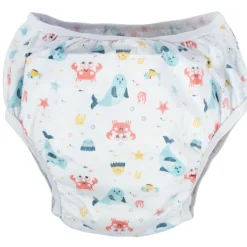Sevibaby Wit 15-20kg 4 Stuks Gevoerd Oefenbroekje