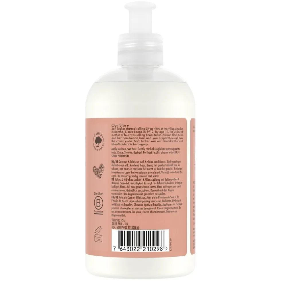 SheaMoisture Coconut & Hibiscus Curl & Shine Conditioner