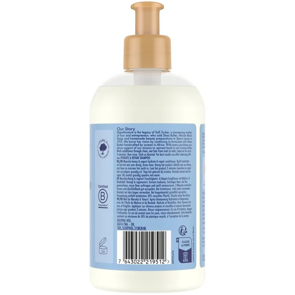 SheaMoisture Hydrate & Repair Manuka Honey & Yoghurt Conditioner