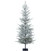 Snowy Jersey verlichte kunstkerstboom