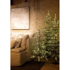 Snowy Jersey verlichte kunstkerstboom
