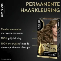 Syoss Oleo Intense 6-80 Caramel Blond Haarkleuring