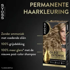 Syoss Oleo Intense 8-50 Natuurlijk Asblond Haarkleuring