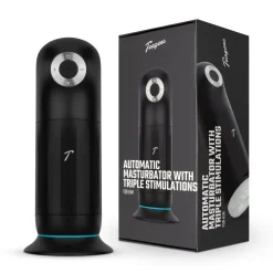 Teazers Automatische Masturbator met Driedubbele Stimulatie