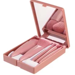 Technique PRO Travel makeup kwastenset met 5 kwasten en spiegel