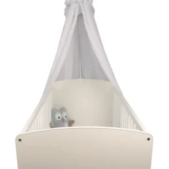 Tega Baby Wit Piekstok & Sluierstandaard met Klembevestiging