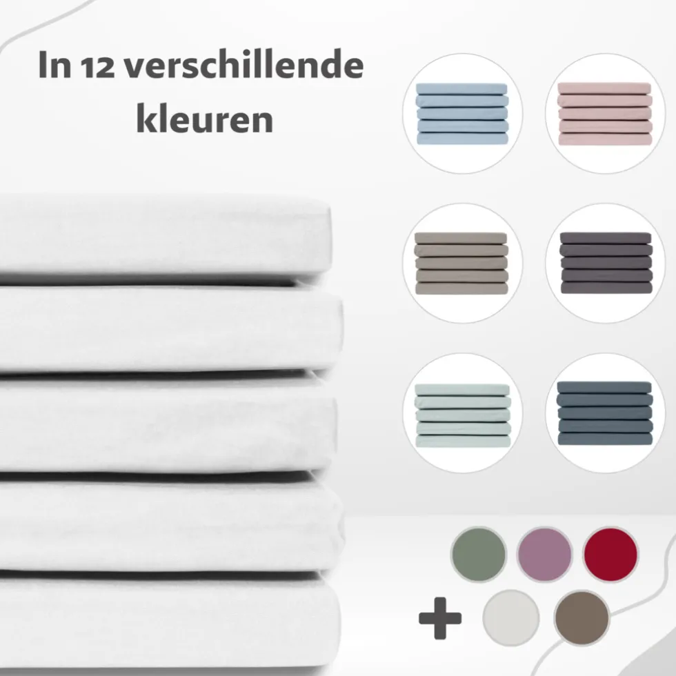 Ten Cate 100% Katoensatijnen Hoeslaken