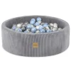 Trendmix ronde ballenbak voor kinderen en baby’s met speelballen