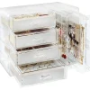 UNIQ Acryl Organizer voor Sieraden met 4 Laden, SF1142