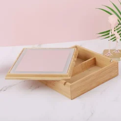 UNIQ 2-in-1 Led Make-upspiegel Sieradendoos en Make-up Organizer