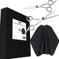 UNIQ Kappersschaar Set voor Thuisgebruik incl. Etui, 2-delig