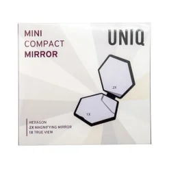 UNIQ Mini Compacte Zeshoekige Spiegel