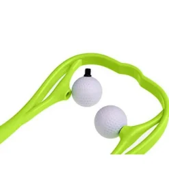 UNIQ Nek‑ & Schoudermassager – Handmatige Triggerpoint Roller, Verstelbaar, Groen