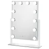 UNIQ New York Mega - Make-up Spiegel met 12 LED Lampen